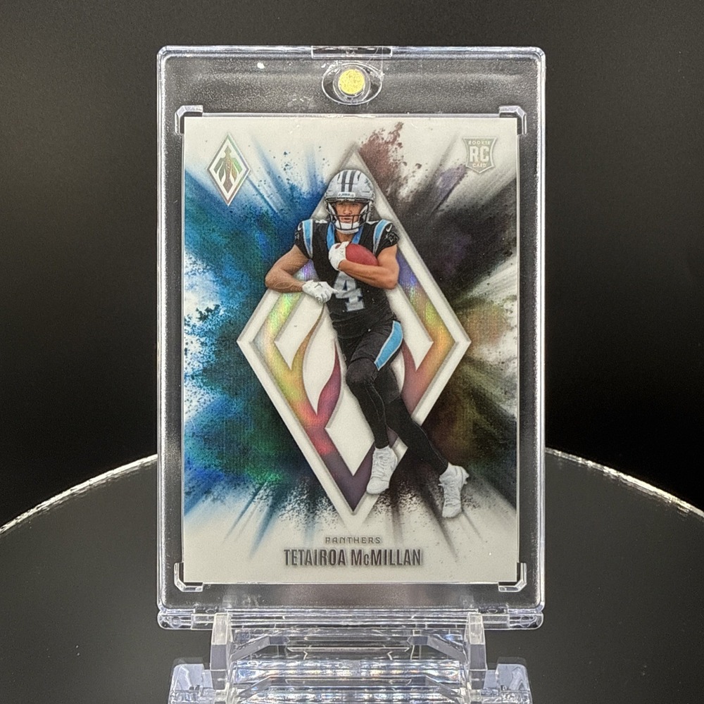 2025 Panini Phoenix Tetairoa McMillan #5 Rookie RC Color Blast